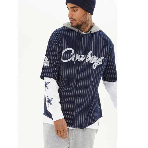 dallas cowboys baseball style jersey